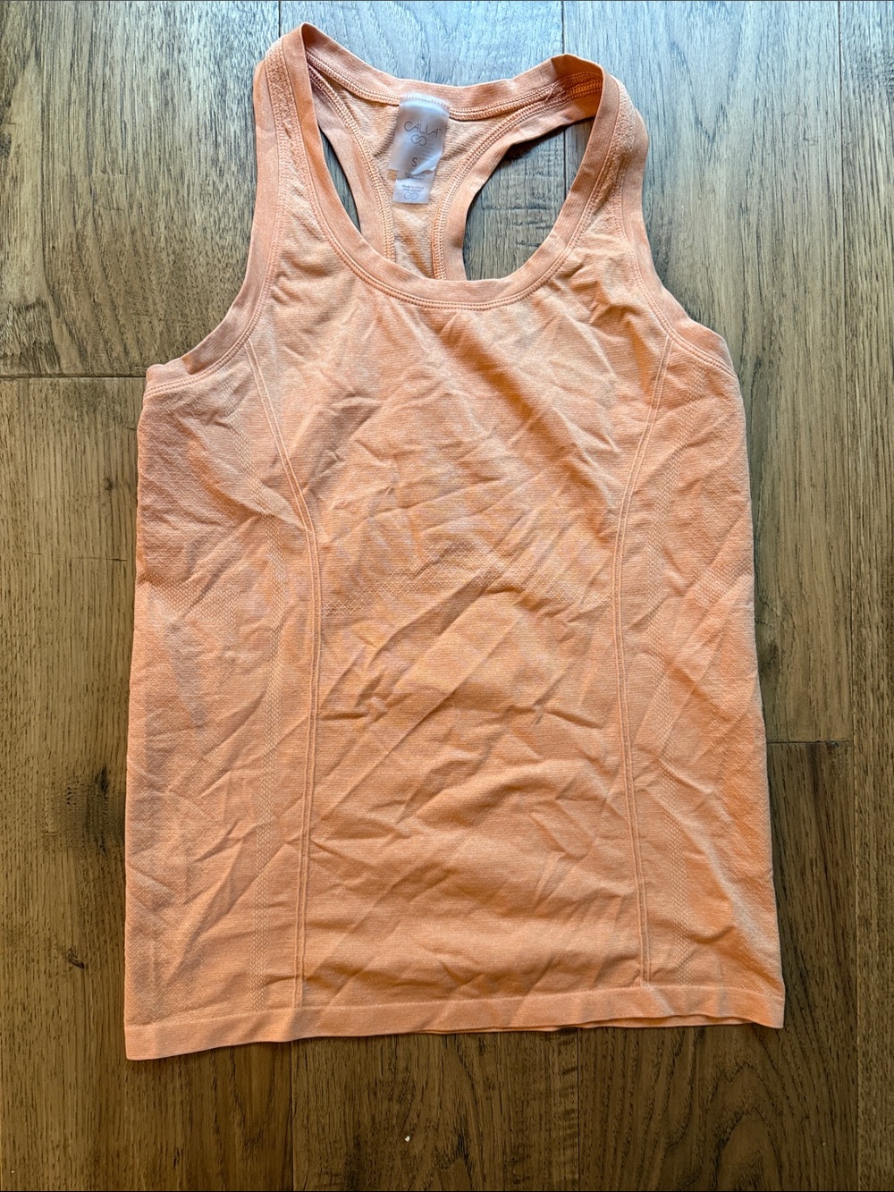 Women's Peach Racerback Tank - Soft Athletic Layering Top